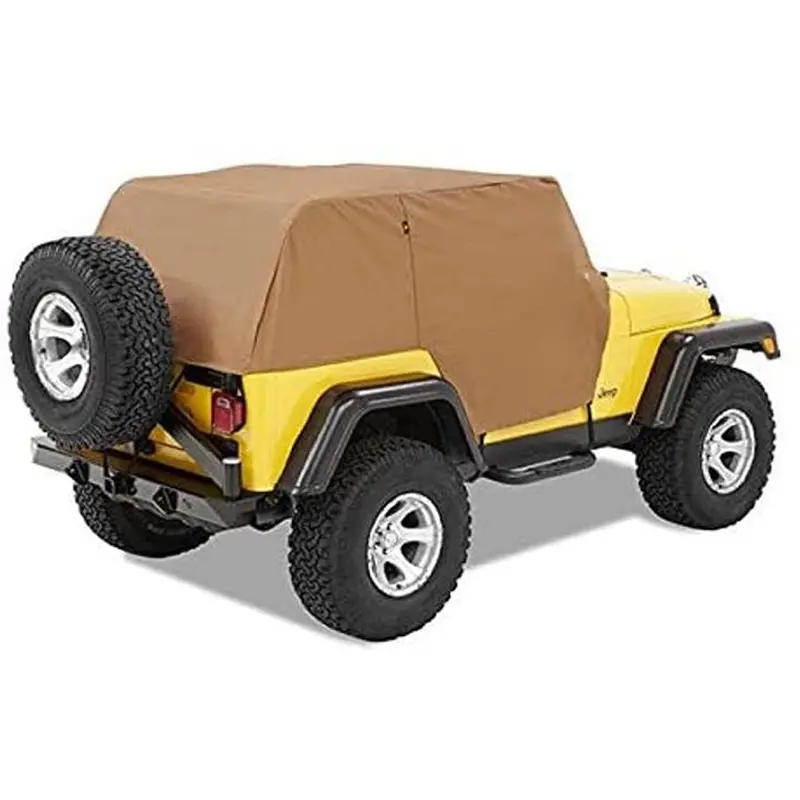 07-18 Jeep Wrangler 2 Dr Trail Cover Black 1