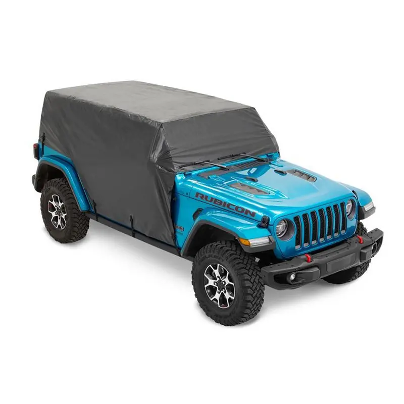 07-18 Jeep Wrangler 4 Dr Trail Cover Black 1