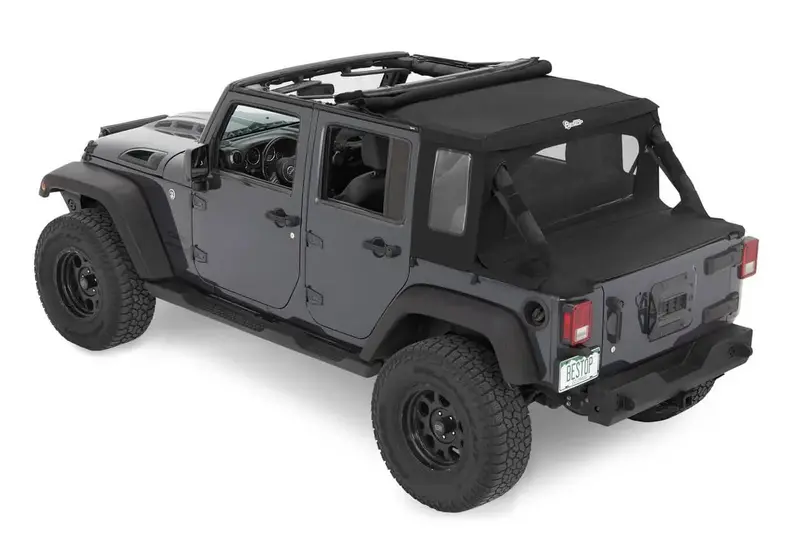 07-18 Jeep Wrangler Jk Halftop Soft Top 1
