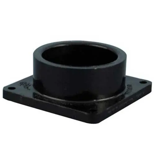 1 1/2 Inch Hub Sewer Waste Valve Flanged Fitting 2