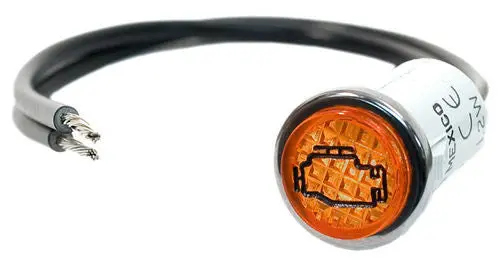 1/2In Amber Check Engine Light 1