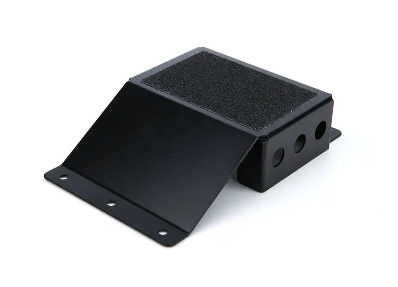 1.5In Heel Riser Black Aluminum 1