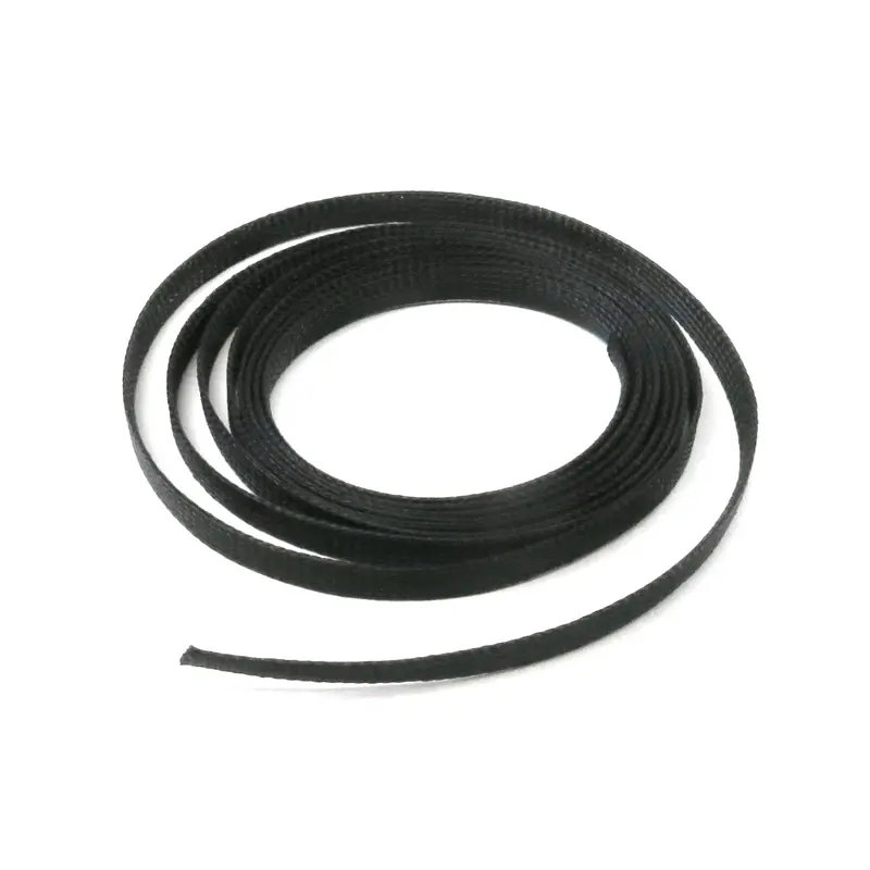 1/8In Black Ultra Wrap Wire Loom - 10 Feet 1