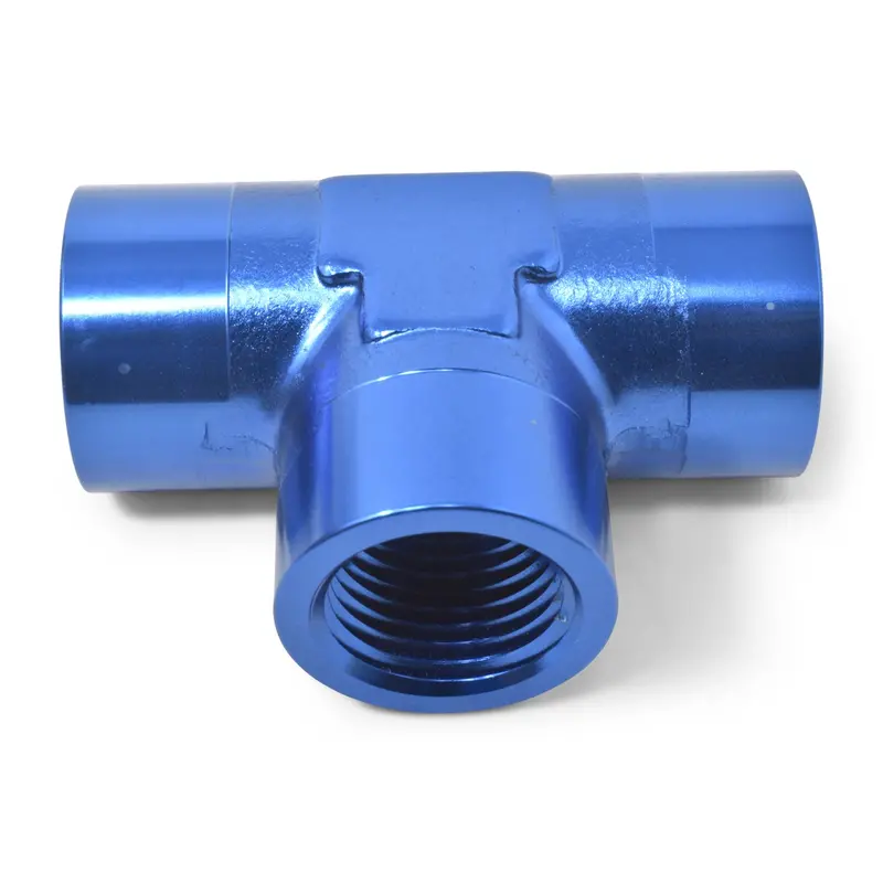 1/8In Tee Female Pipe Blue 1