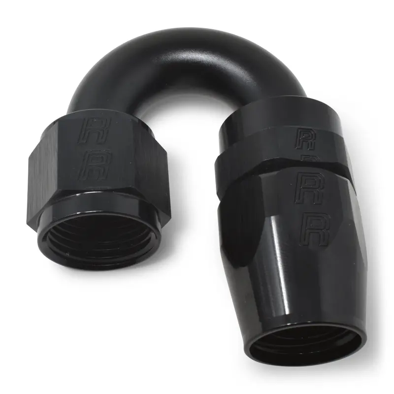 10An 180Deg Hose End Proclassic Swivel Black 1