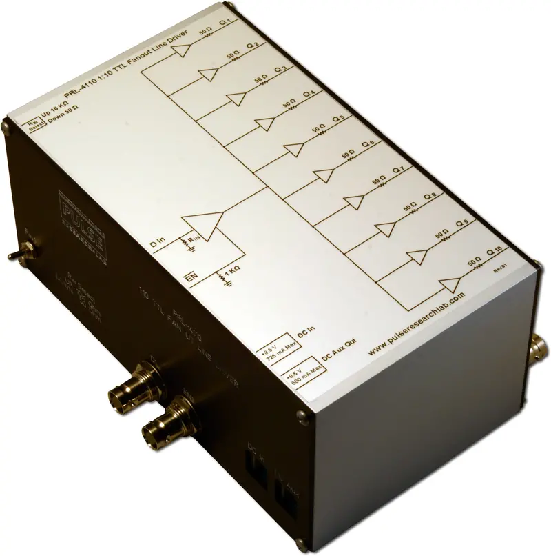 1:10 Ttl Fanout Buffer/Line Driver/Pulse Distribution Amplifier 1
