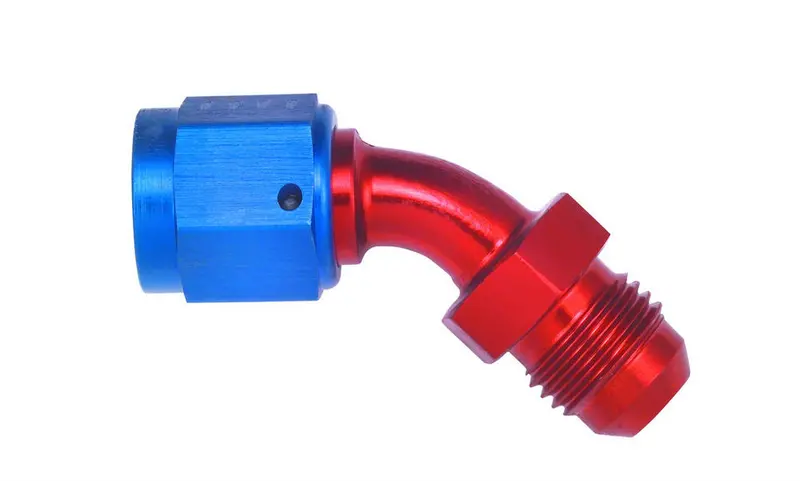 #12 Male To #12 Female 45 Deg Swivel Fitting 1
