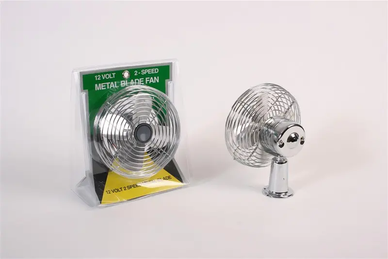 12-Volt Chrome Fan For The Horse Compartment 1