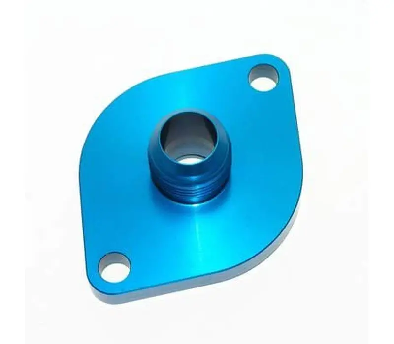-12An Male Water Neck W/O-Ring - Blue 1
