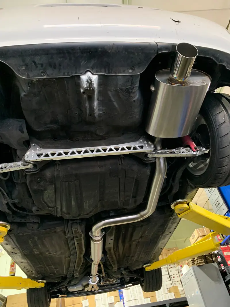 1320 Performance 3"Catback Exhaust For 92-95 Civic Hatchback Hb Eg6 2