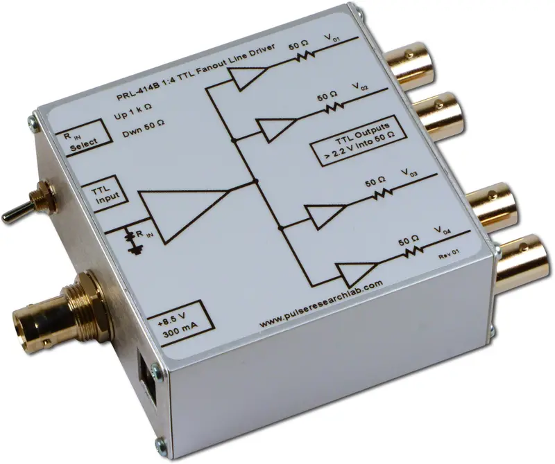 1:4 Ttl/Cmos Fanout Buffer And Line Driver/Pulse Distribution Amplifier 1