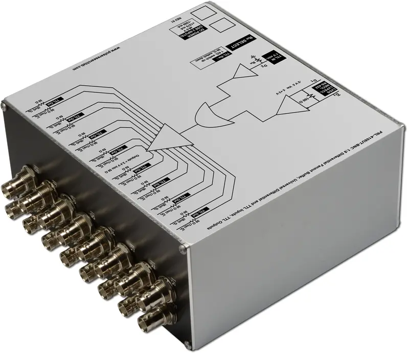 1:8 Diff. Fanout Buffer, Univ. Diff./Ttl Input, Ttl Output 3