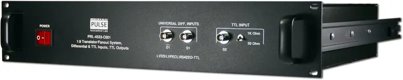 1:8 Differential Fanout Buffer System, Univ. Diff./Ttl Input, Ttl Outputs 1