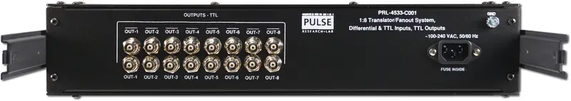1:8 Differential Fanout Buffer System, Univ. Diff./Ttl Input, Ttl Outputs 2