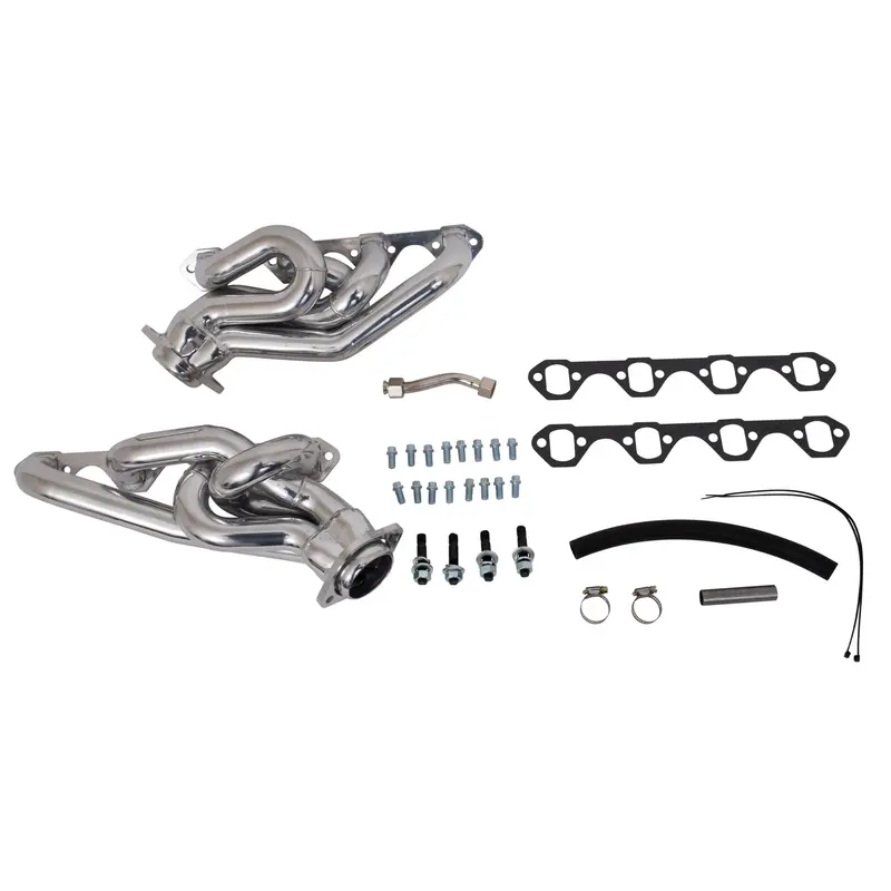 1994-95 Mustang 5.0 1-5/8 Shorty Equal Length Headers (Polished Silver Ceramic) 1