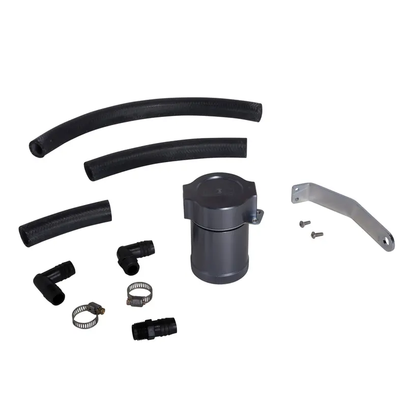 1999-2004 Mustang Gt Cnc Billet Aluminum Oil Separator Kit (Passenger Side). 1