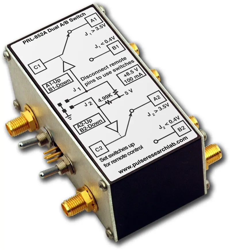 2 Ch., 2 Ghz A/B Switch, Remotely Controllable 1