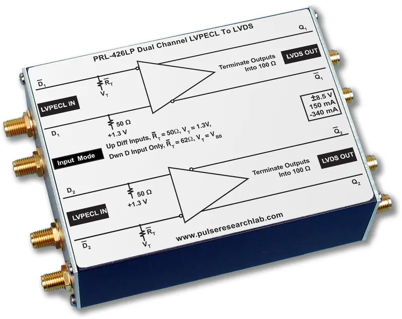2 Ch. Lvpecl To Lvds Translator 1