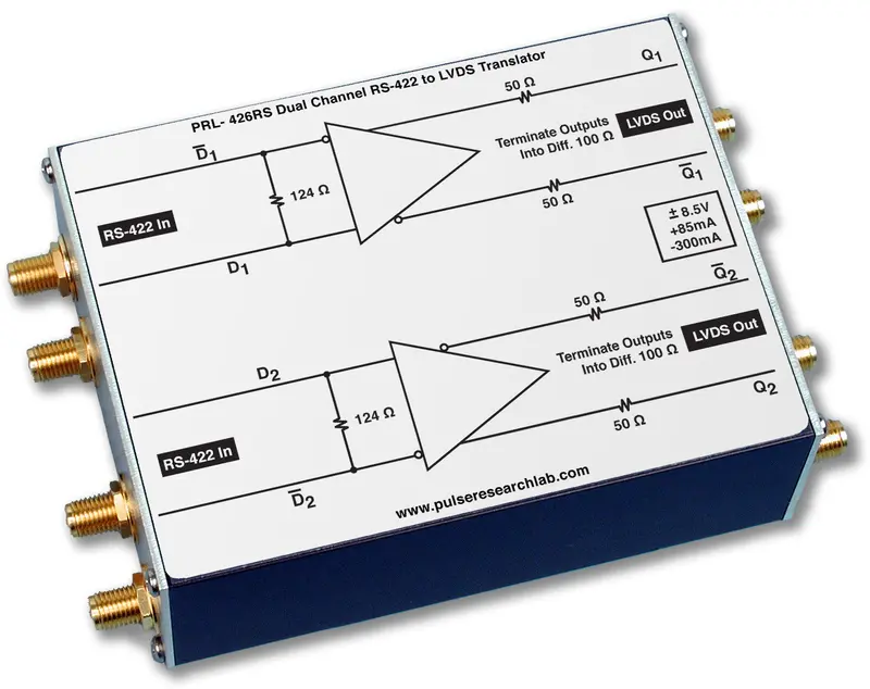 2 Ch. Rs422 To Lvds Translator 1