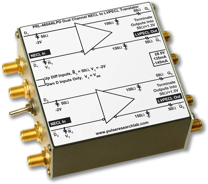 2 Ch. Translator, Necl To Lvpecl, 1.25 Ghz 1