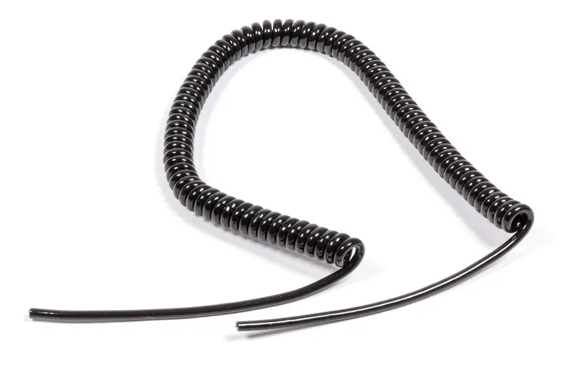 2-Lead 6Ft Stretch Cord Black 1