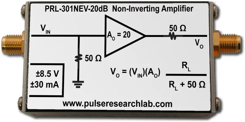 20 Db/250 Mhz Bw Amplifier Evaluation Module 1