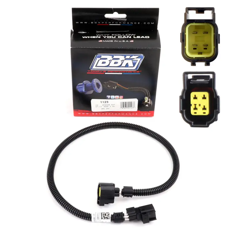 2007-2011 Jeep Wrangler 3.8L O2 Wire Harness Extension (1Pc) 24" 1