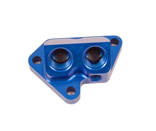 2011-2014 Ford Coyote 5.0L Oil Line Adapter 2