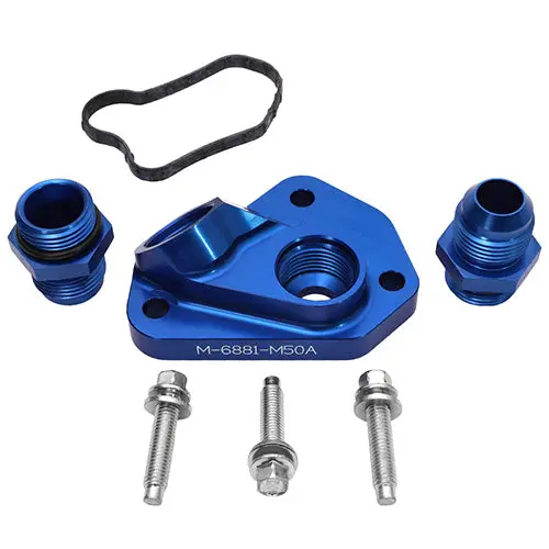 2015-2017 Ford Coyote 5.0L Oil Line Adapter 1