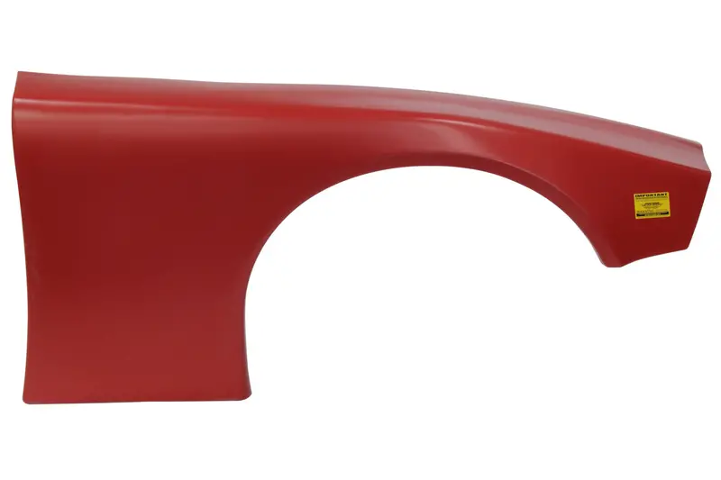 2019 Lm Molded Plastic Fender Red Right 1