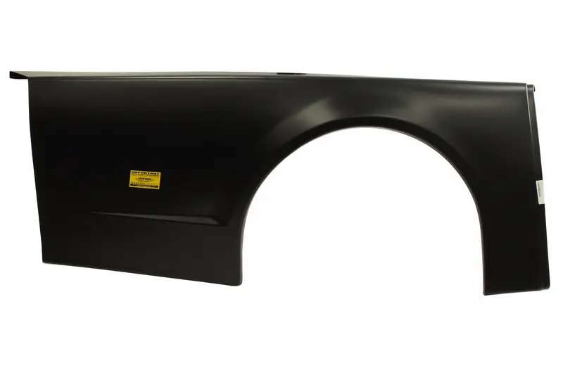 2019 Lm Plastic Quarter Panel Black Right 1