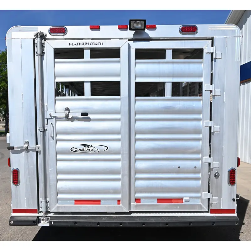 2019 Platinum 28' X 8' Stock Trailer 2