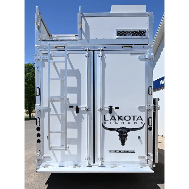 2023 Lakota Bighorn 4 Horse Trailer, Side Load 17' Lq Model Bh8417t 2