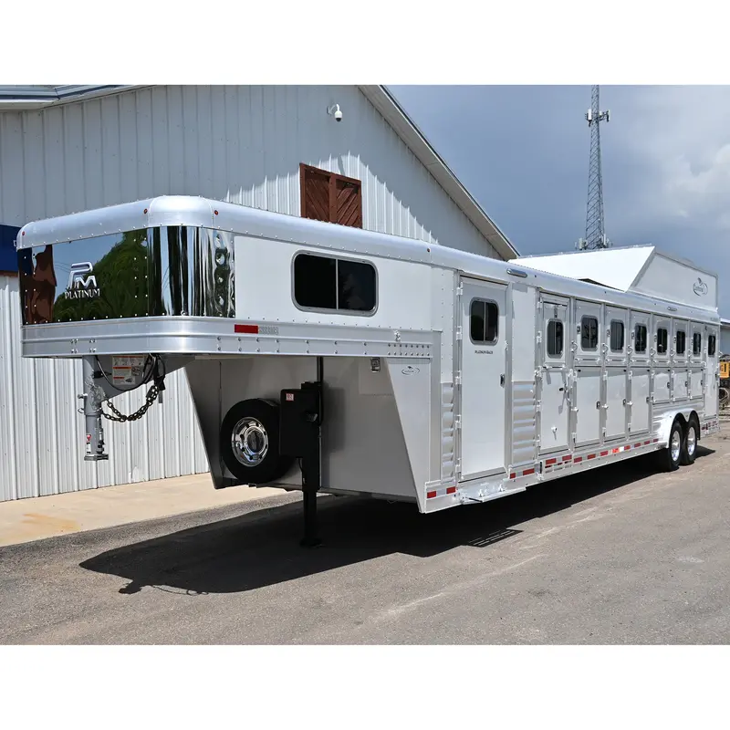 2025 Platinum 7 Horse, Trainers Tack, Rear Load, 10K Axles 1