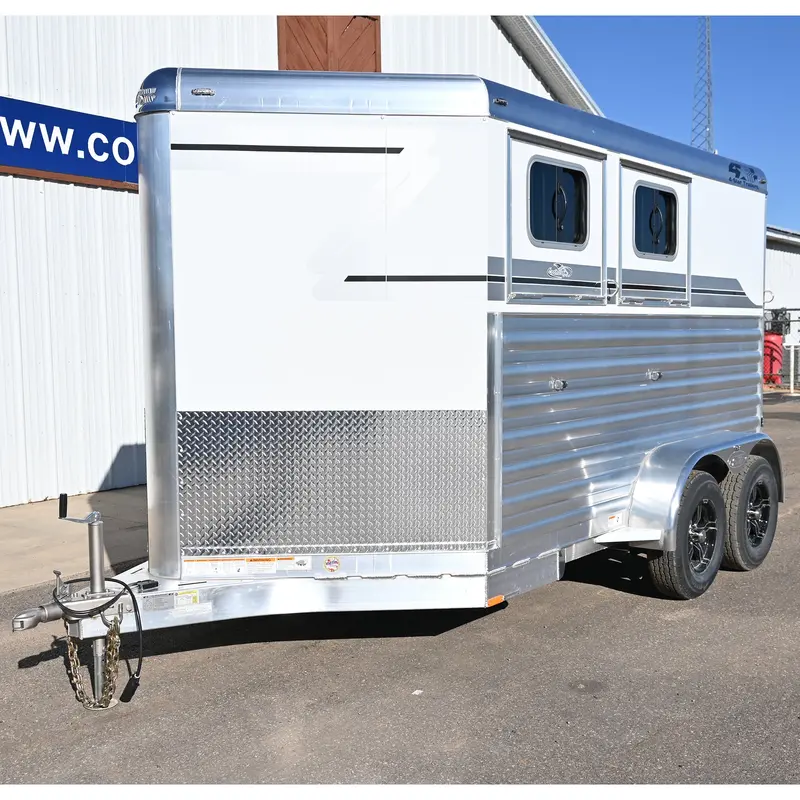 2026 4 Star 2 Horse Bumper Pull 6'10" W X 11' L Horse Trailer 1
