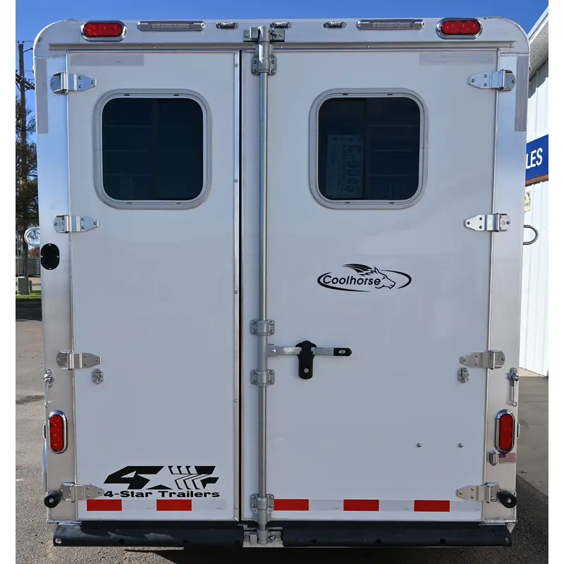 2026 4 Star 3 Horse Trailer 6'10" Wide X 18' Long 2