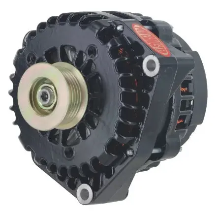 220Amp Alternator Gm Ad 244 Style W/Black Finish 1