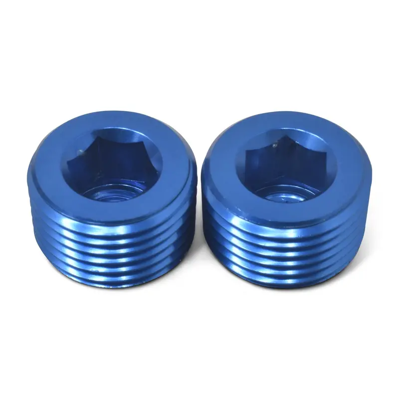3/4In Allen Pipe Plugs Blue 2/Pkg 1