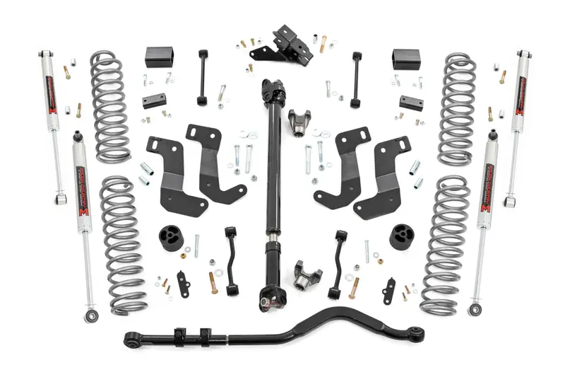 3.5 Inch Lift Kit | C/A Drop | Fr D/S | M1 | Jeep Wrangler Unlimited Rubicon (18-23) 1