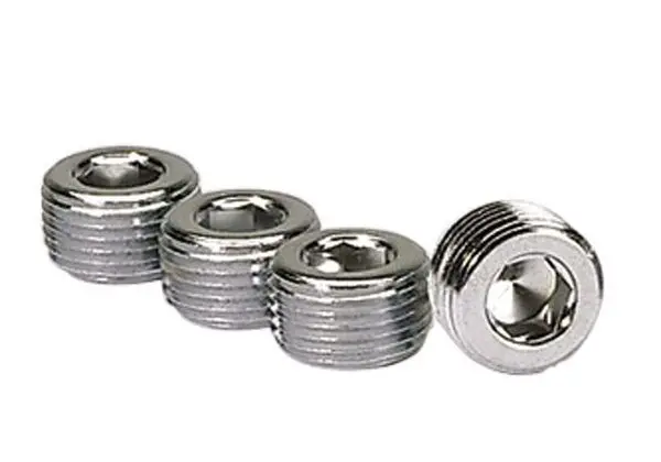 3/8In. Npt Chrome Pipe Plug 4 Per Package 1