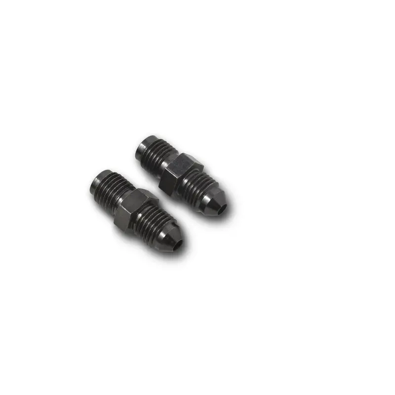 3An To 3/8-24 Brake Male Fitting Black 1