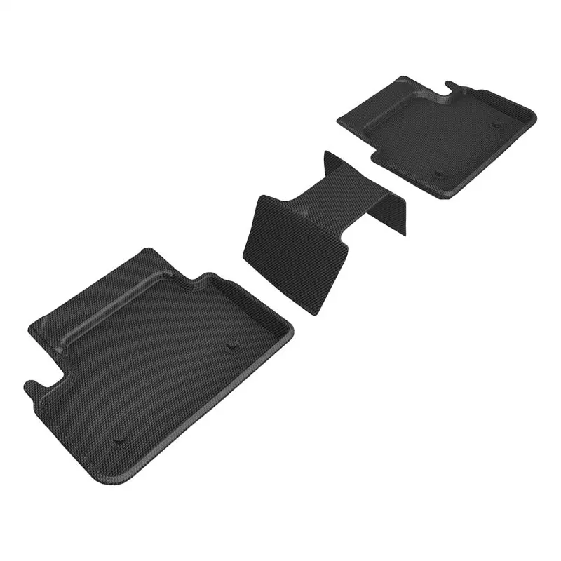 3D Maxpider 24-26 Bmw 5 Series Kagu 2Nd Row Floormat - Black 1