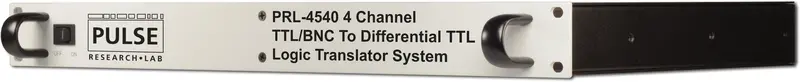 4 Ch. Translator, Ttl/Bnc To Differential Ttl/20Fc35sn, 1U Rackmount 1