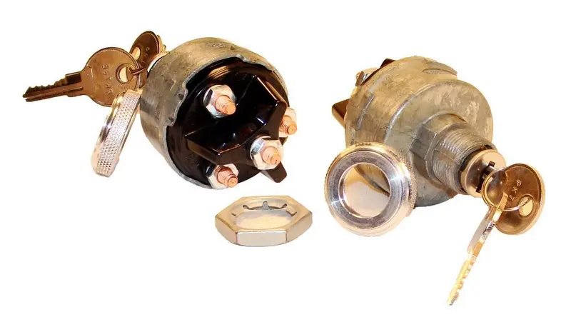 4 Position Ignition Switch W/Aluminum Knob 1