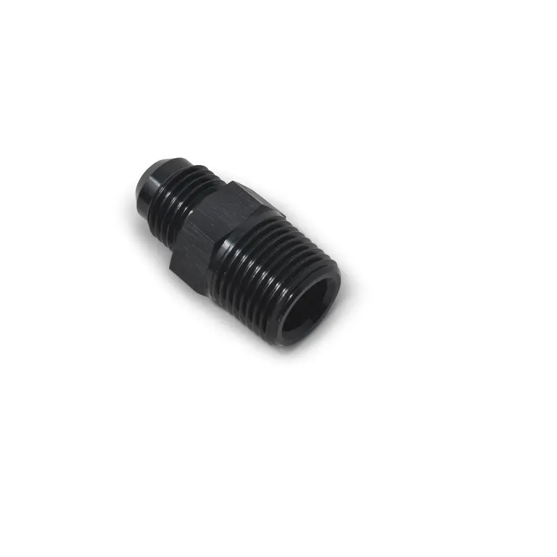 4An Str M To 1/8Npt M Black 1