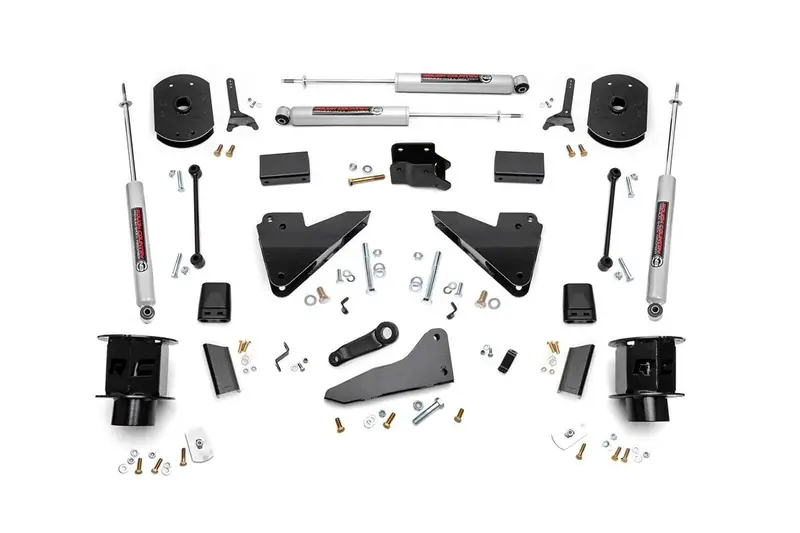 5 Inch Lift Kit | Fr Spacer | Radius Arm Drop | Ram 2500 4Wd (2014-2018) 1