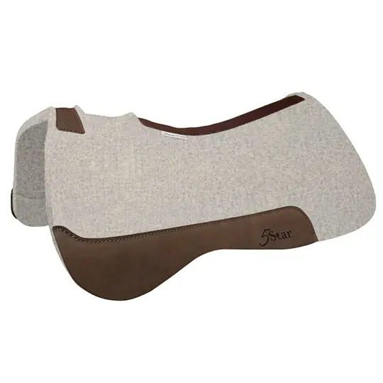 5 Star 1" The Close Contact Curved Skirt Saddle Pad- 30"X30" 1