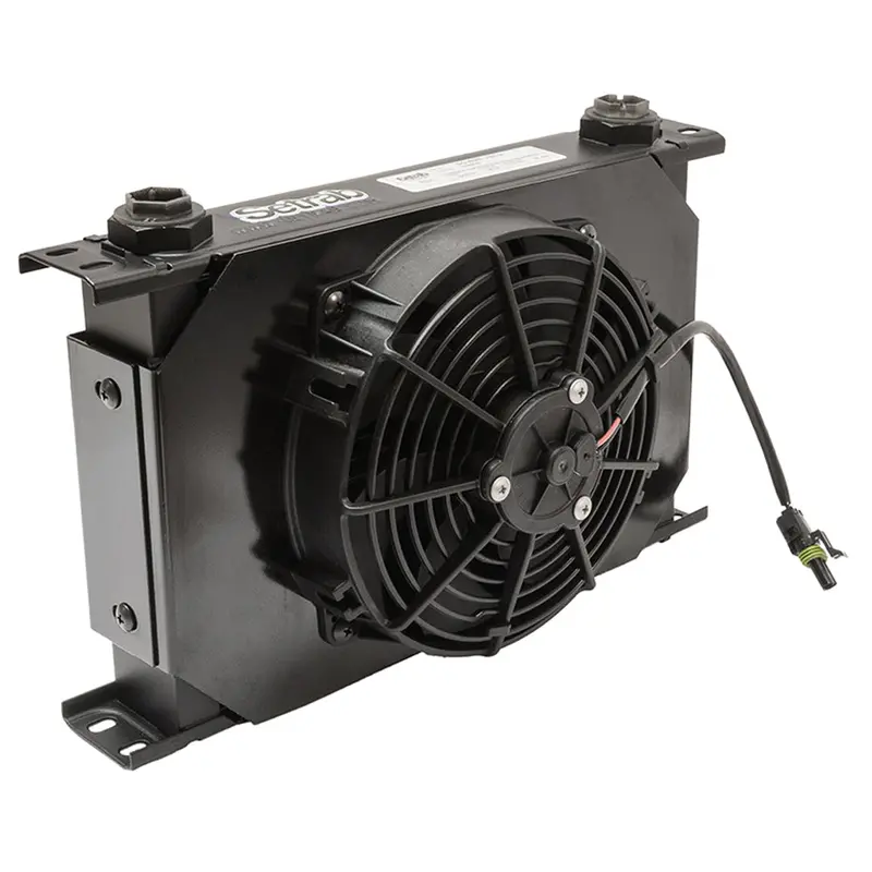 6-Series 25 Row Oil Cooler W/Fan 1