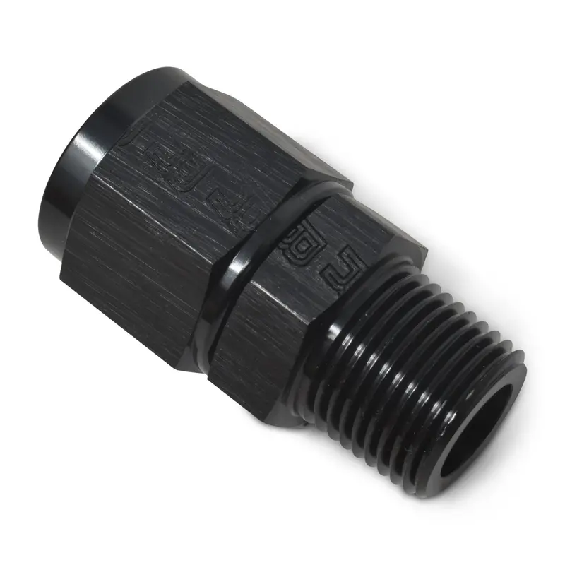 6An F 3/8M Straight Black 1