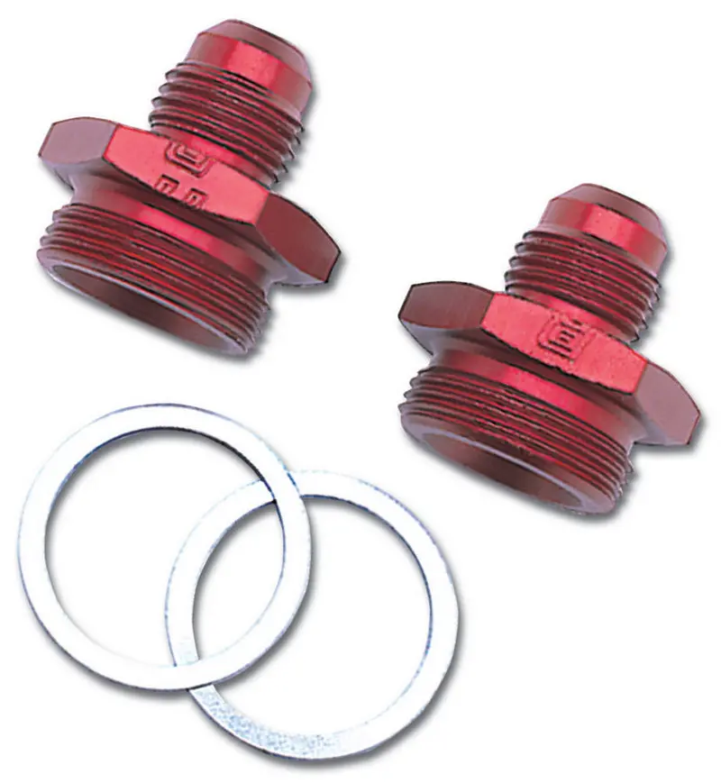 6An Male Dual Feed Holley Fitting (2 Pack) 1